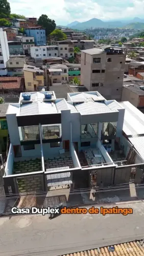 Casa geminada à venda com 2 quartos, sendo 1 suíte - Vila Militar, Ipatinga, MG