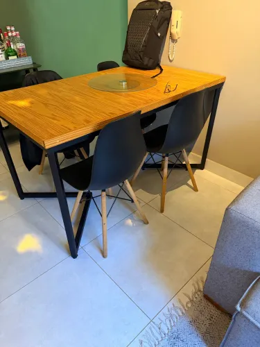 Mesa estilo industrial 
