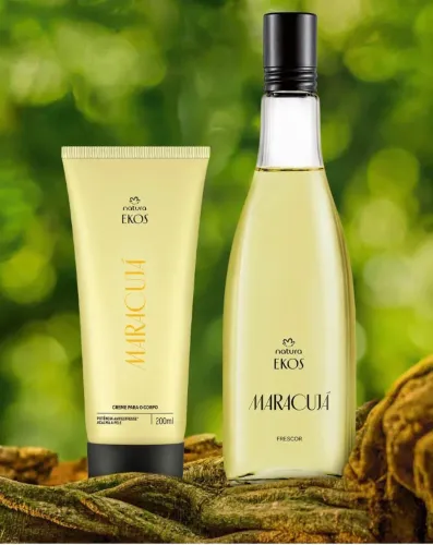 Kit Natura Ekos Maracujá Hidratante 200ml é Colônia
