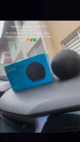  Echo Dot 5ª Geração Alexa - Wi-Fi/Bluetooth 350,00 cada 