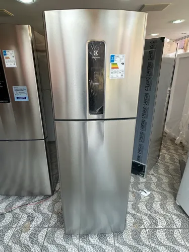 Geladeira Eletrolux 410L Inox