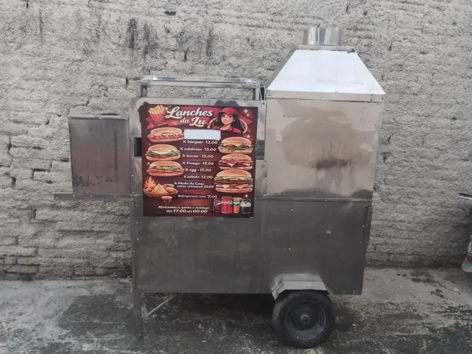 Carrinho de lanche 5 em 1