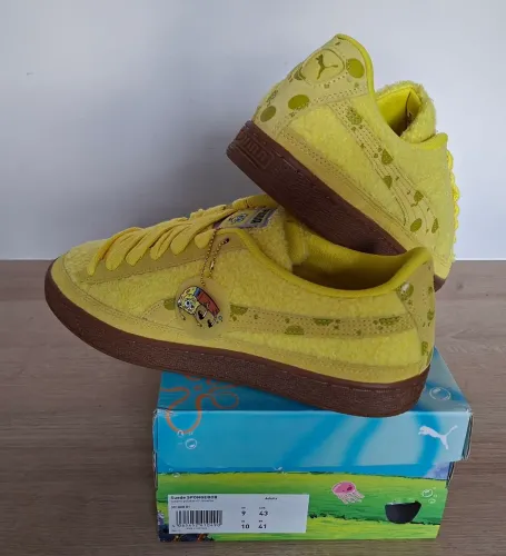PUMA SUEDE SPONGEBOBO LUCENT YELLOW- CITRONELLE 391008 01 - NR 41