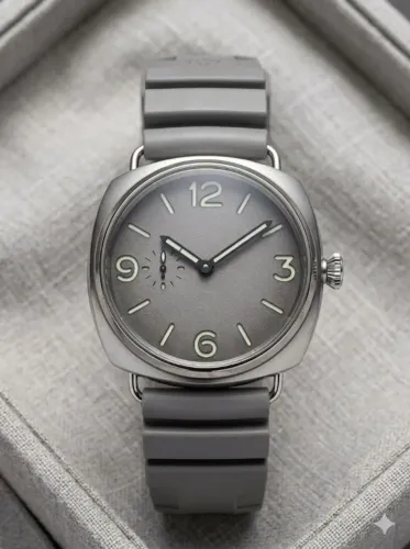 Relógio PANERAI Radiomir Mecânico 6497 (A CORDA) Mostrador/PULSEIRA Cinza