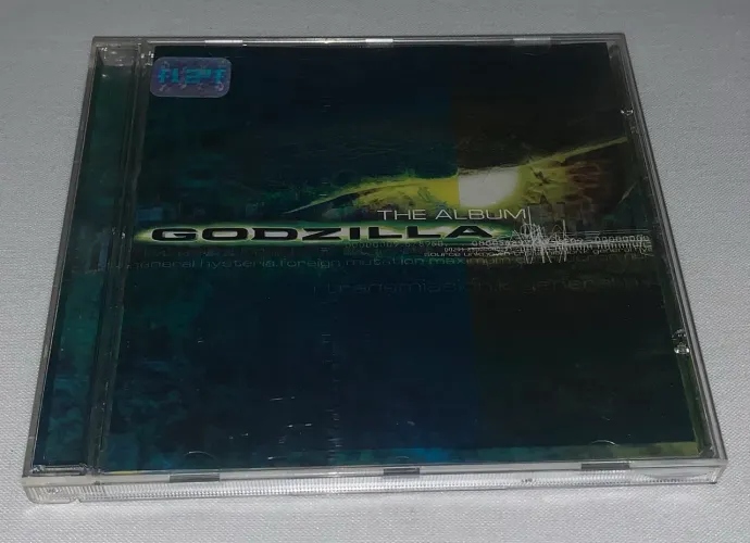 cd Godzilla trilha sonora do filme impecável