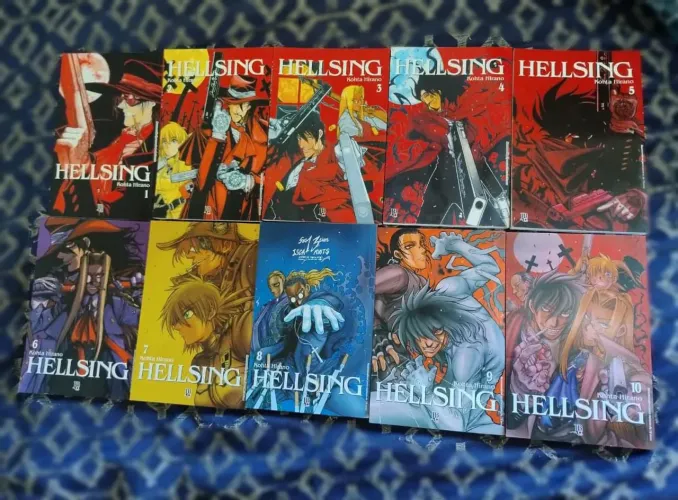 Hellsing Especial Coleção Completa - Vol 1 ao 10!