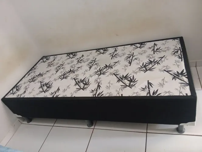 Base de cama solteiro