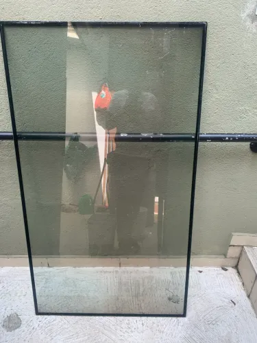 Tampo de vidro
