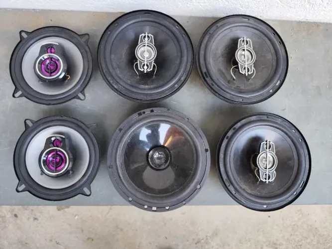 Kit de Alto Falantes de 5 e 6 Polegadas, 50w e 60w