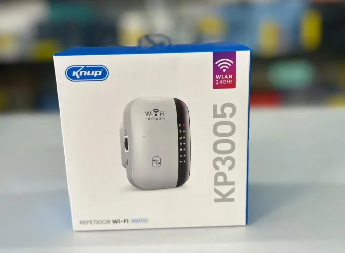 Repetidor de Sinal Wi-Fi 2.4 GHz 300 Mbps - Entrega Grátis 