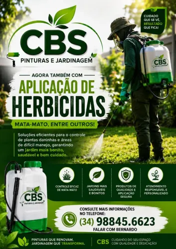 CBS PINTURAS UBERABA E JARDINAGEM 