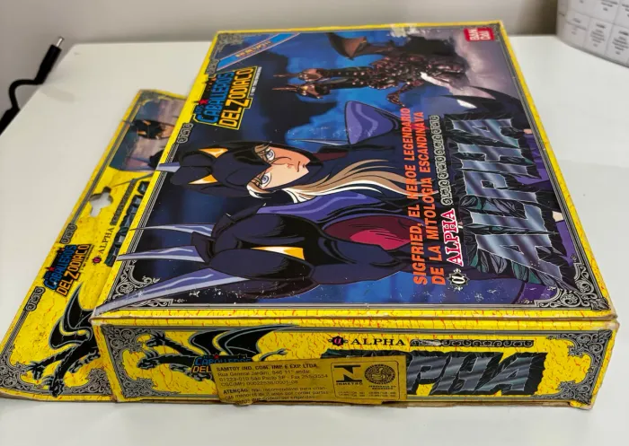 Cavaleiros do Zodíaco - Siegfried de Alpha - Vintage Bandai - bandai