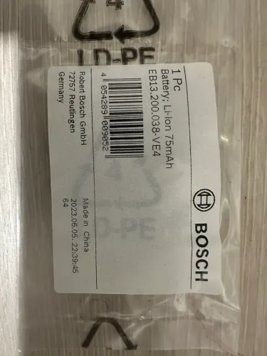 Bateria do controlador ebike Bosch
