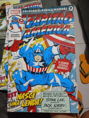Coleção Clássica Marvel Vol.7 - Capitão América Vol.1