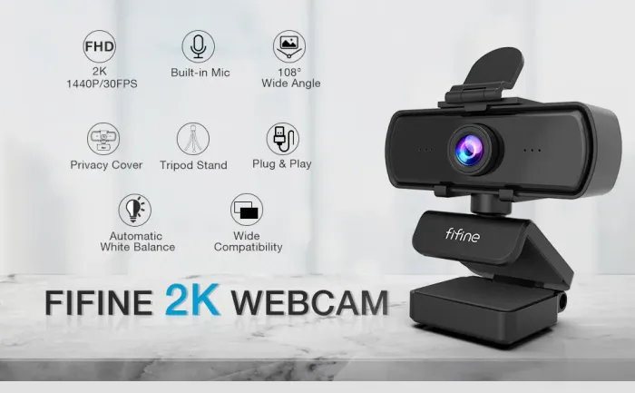 WEB CAM 2 K FIFINE
