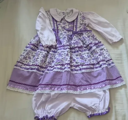 Vestido de Festa Junina Infantil