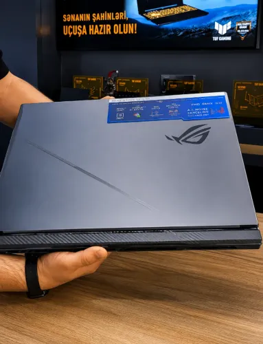 Notebook Gamer Asus ROG Strix G18 AMD Ryzen 9-9955HX RTX 5060 8GB 16GB RAM 2TB SSD