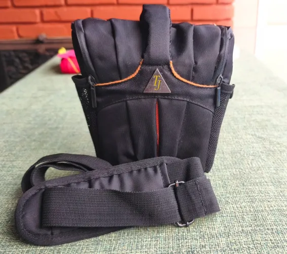 Bolsa bag case lente máquina fotográfica itens de filmagem 