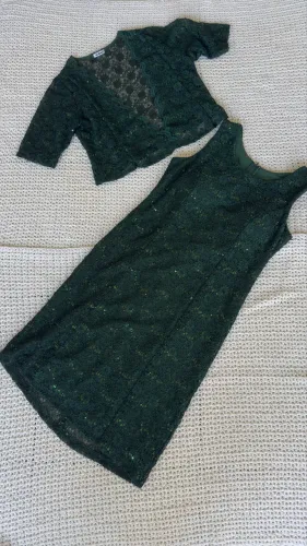 Vestido de festa Tam GG (tecido Poliéster) 