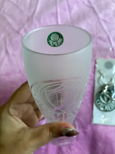 Copo e chaveiro Palmeiras