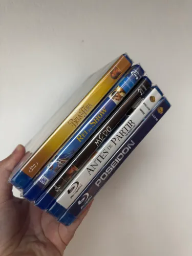 Pacote com 5 Blurays originais 