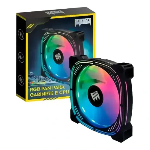 Kit Air Cooler Pichau + 4 Fans RGB Revange