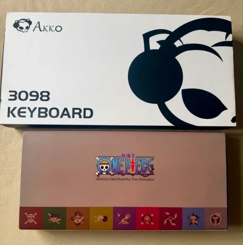Teclado Mecânico Akko 3098 - Keycaps One Piece (Usado)