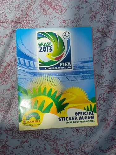 Album copa das Confederações 2013- incompleto