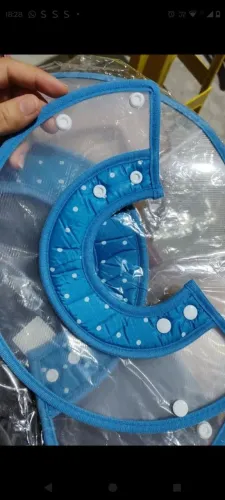 Colar de proteção para pet pequeno