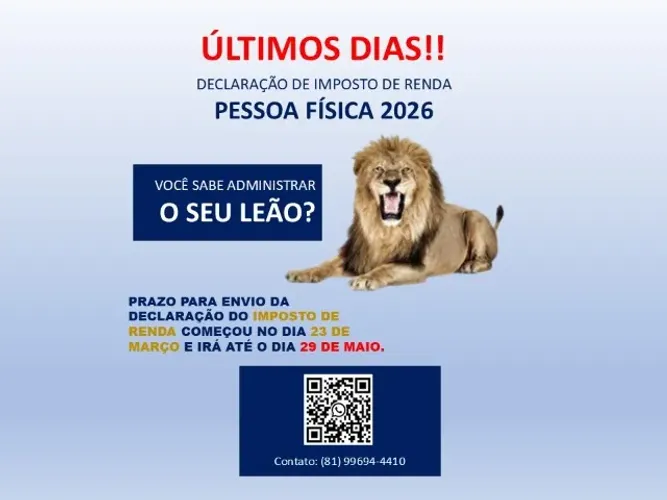 Declaração Imposto de Renda 2026 (IRPF)