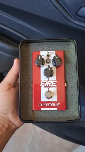 Pedal de Overdrive Fire Custom Shop - Raro