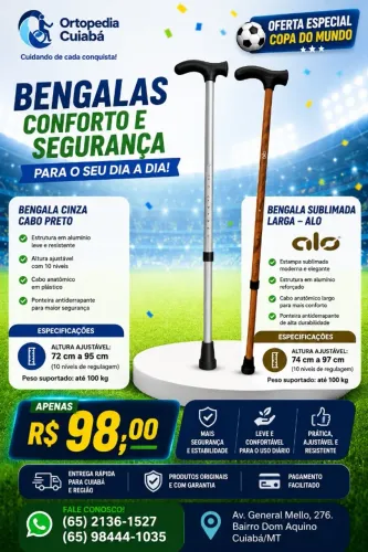 Bengala de madeira