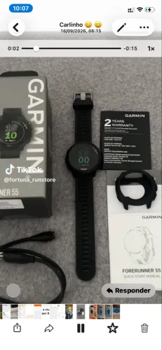 Relógio Garmin Forerunner 55