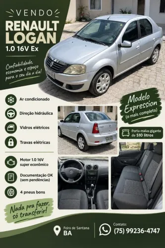 Renault Logan Expres./exp. UP Hi-flex 1.0 16V 4P 2013