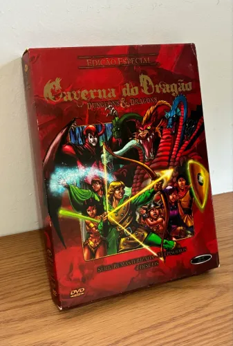 Box Dvd Caverna do Dragão Edição especial 