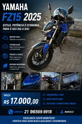 Yamaha FZ15 2025