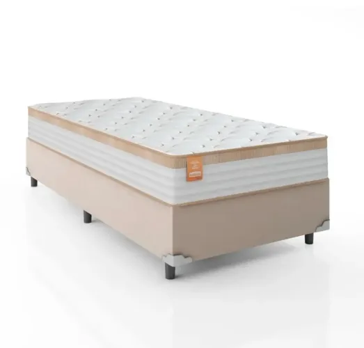 Cama box solteiro molas ensacadas