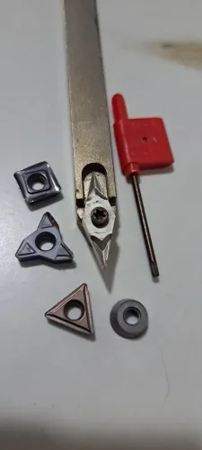 Suporte torno rosca c/ 5 pastilhas