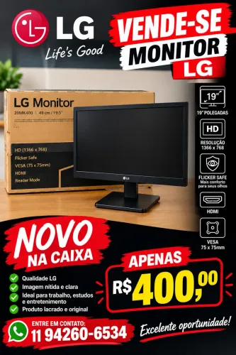 MONITOR À VENDA
