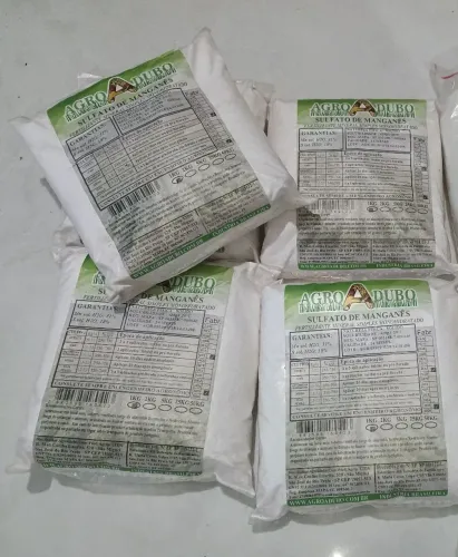 Últimos 5 kg fertilizante sulfato de manganês