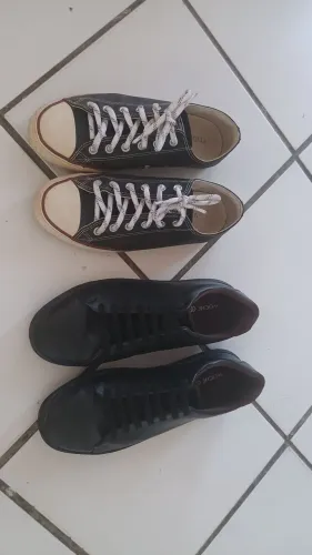 Sapatênis Woche e tênis All Star usados