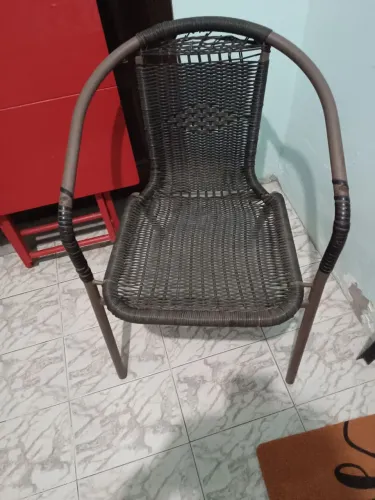 Cadeira trançada 