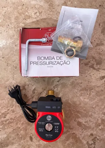 Bomba Rheem Pressurizador De Água Para Aquecedor 120w 127v