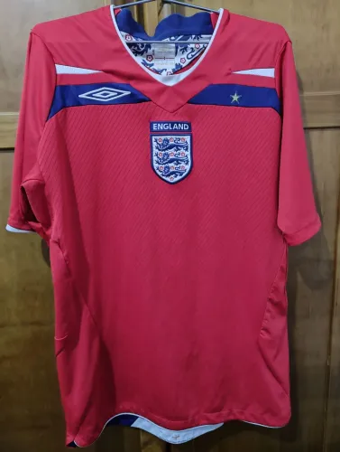 Camisa Away Inglaterra 2008 umbro original - Tamanho M - Em ótimo estado de conservação