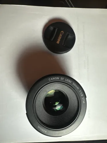 Lente 50mm Cannon