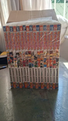 Mangá Naruto 1 ao 17