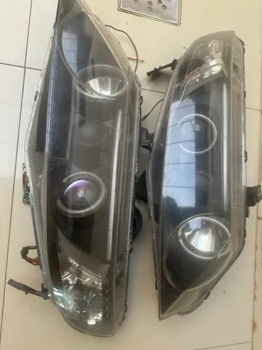 Farol projetor Civic 2007 a 2011 Retrofit - Com problema de DRL no farol esquerdo