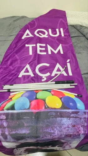 Wind Banner Açaí 2 metros