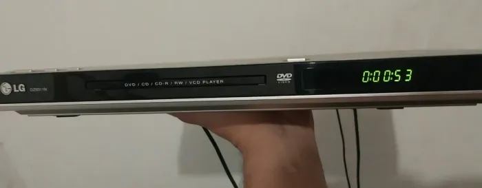 DVD Player LG funcionando sem controle
