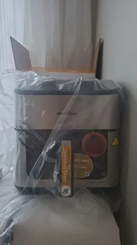 Fritadeira Elétrica Wap Air Fryer Grand Family 5,2l 1500w Cor Preto e Cinza